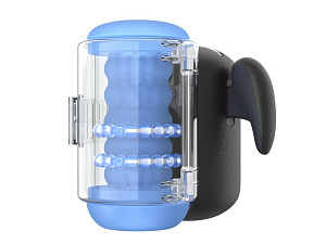 Black Knight Massaging Beads Amovibe - автоматический робот-мастурбатор с массажными шариками